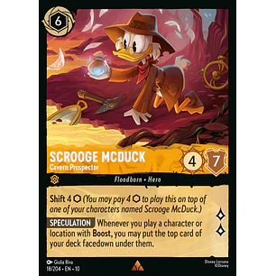 018/204 Scrooge McDuck - Cavern Prospector