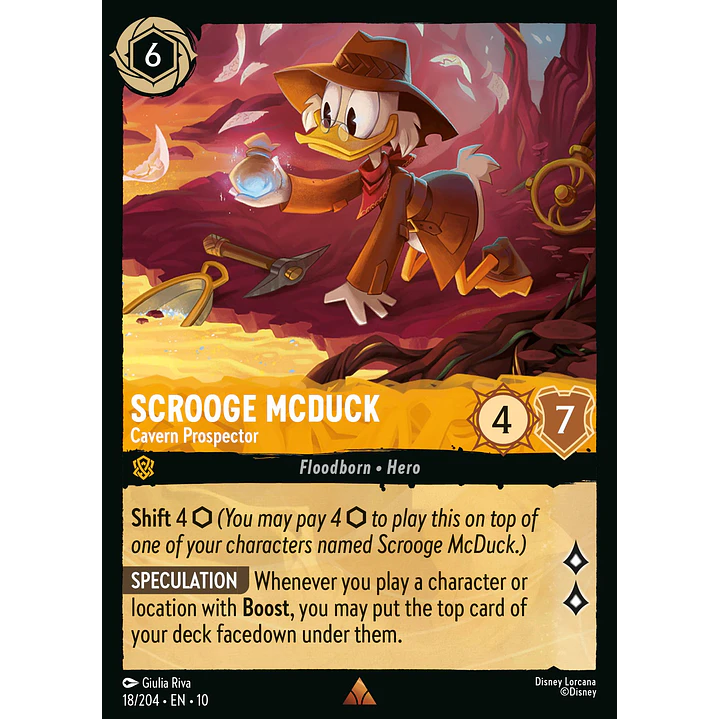 018/204 Scrooge McDuck - Cavern Prospector 1