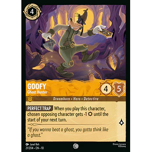 021/204 Goofy - Ghost Hunter