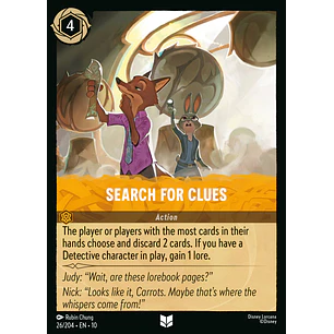 026/204 Search for Clues