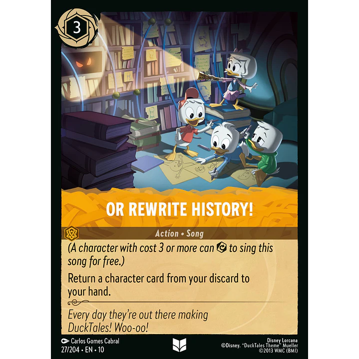 027/204 Or Rewrite History! 1
