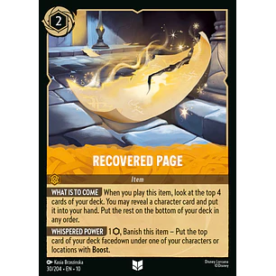 030/204 Recovered Page