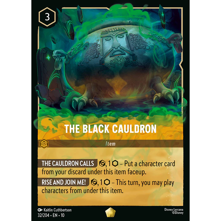032/204 The Black Cauldron 1