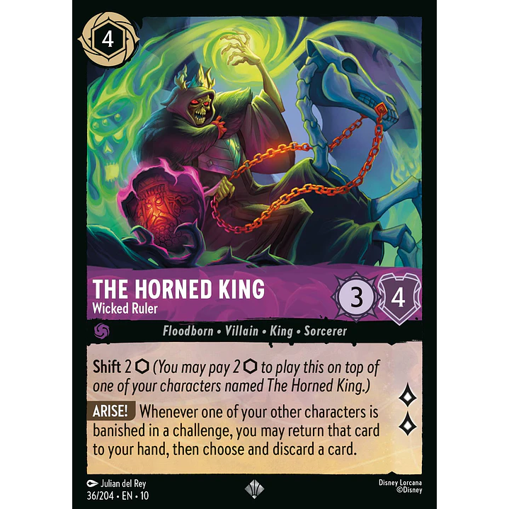 036/204 The Horned King - Wicked Ruler 1