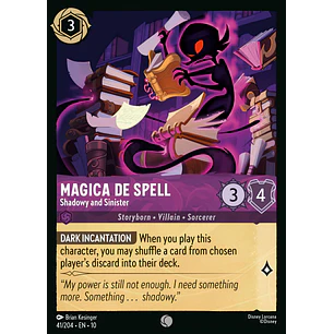 041/204 Magica De Spell - Shadowy and Sinister