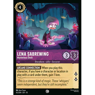 042/204 Lena Sabrewing - Mysterious Duck