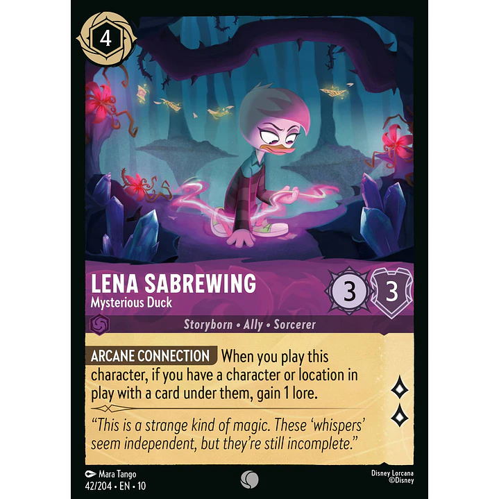 042/204 Lena Sabrewing - Mysterious Duck 1