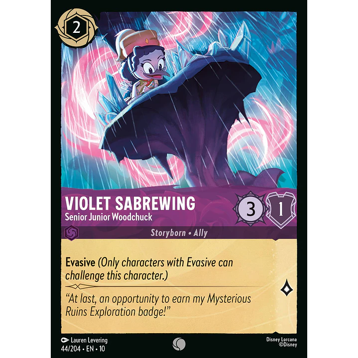 044/204 Violet Sabrewing - Senior Junior Woodchuck 1