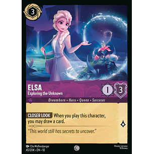 045/204 Elsa - Exploring the Unknown