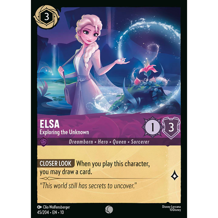 045/204 Elsa - Exploring the Unknown 1
