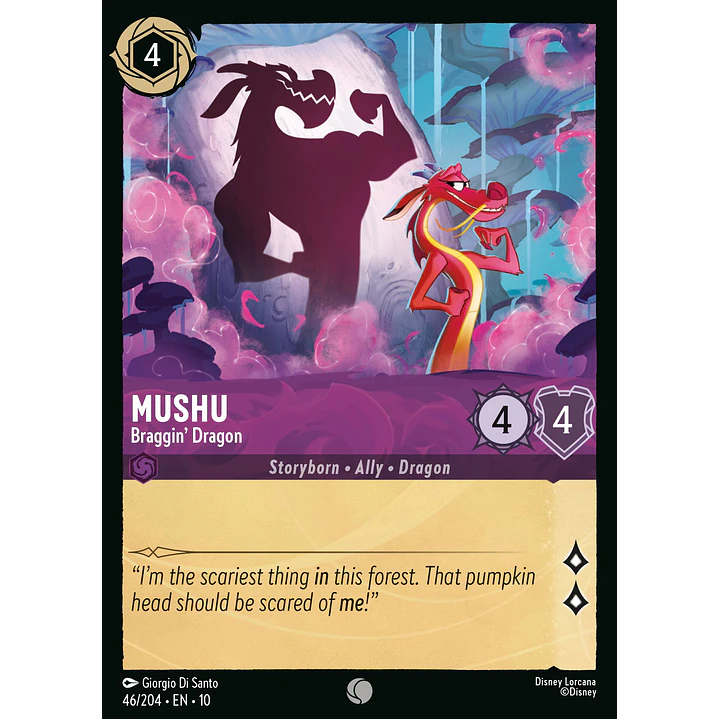 046/204 Mushu - Braggin' Dragon 1