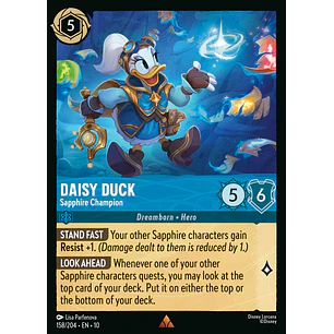 158/204 Daisy Duck - Sapphire Champion