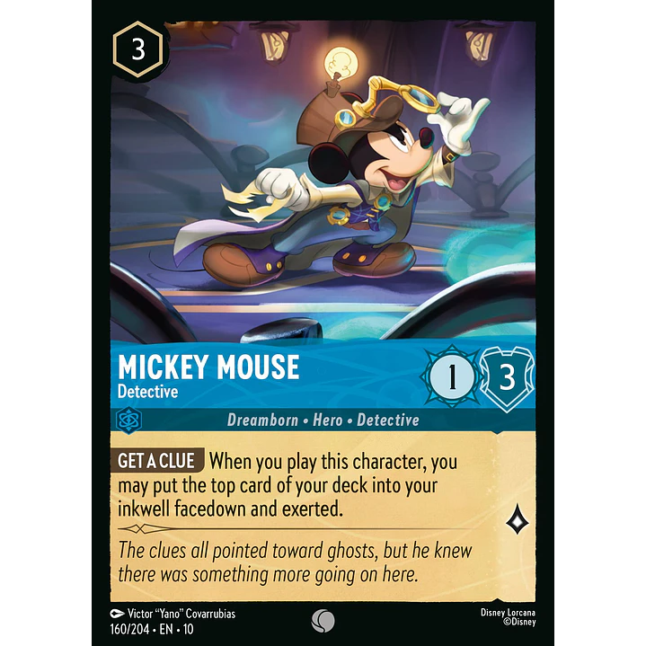 160/204 Mickey Mouse - Detective 1