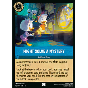163/204 Might Solve a Mystery