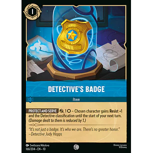 166/204 Detective's Badge