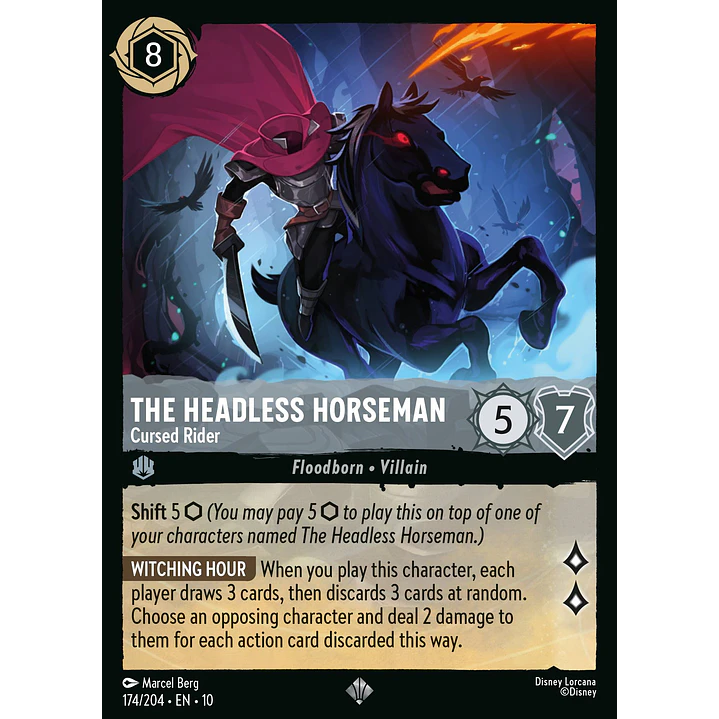 174/204 The Headless Horseman - Cursed Rider 1