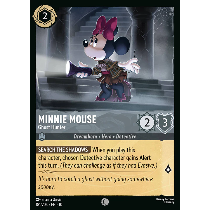 181/204 Minnie Mouse - Ghost Hunter 1