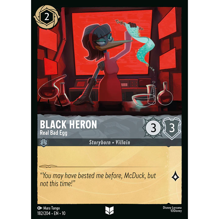 182/204 Black Heron - Real Bad Egg 1