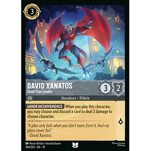 184/204 David Xanatos - Steel Clan Leader