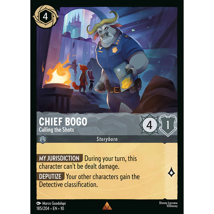 185/204 Chief Bogo - Calling the Shots 1