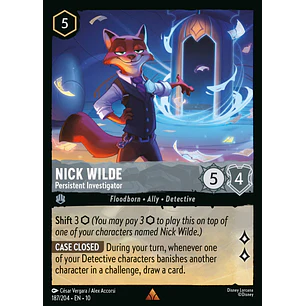 187/204 Nick Wilde - Persistent Investigator