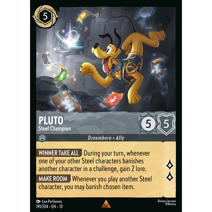 191/204 Pluto - Steel Champion 1