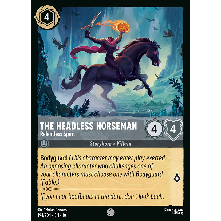 194/204 The Headless Horseman - Relentless Spirit 1