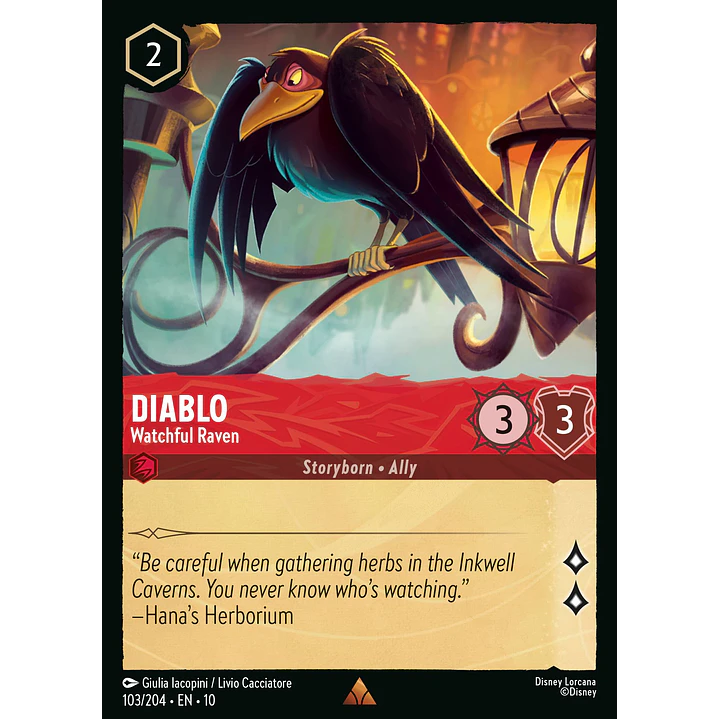 103/204 Diablo - Watchful Raven 1