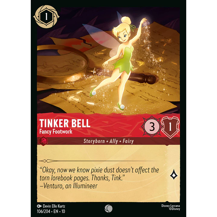 106/204 Tinker Bell - Fancy Footwork 1