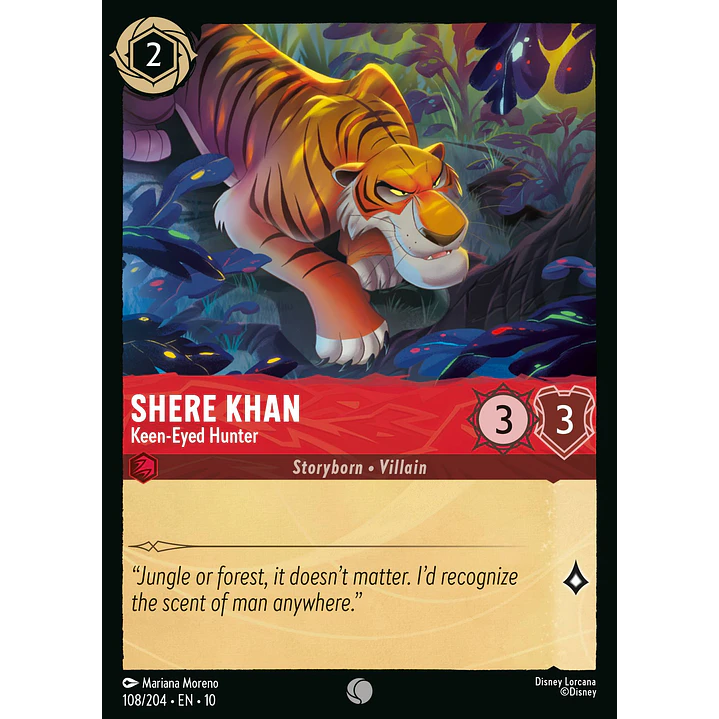 108/204 Shere Khan - Keen-Eyed Hunter 1