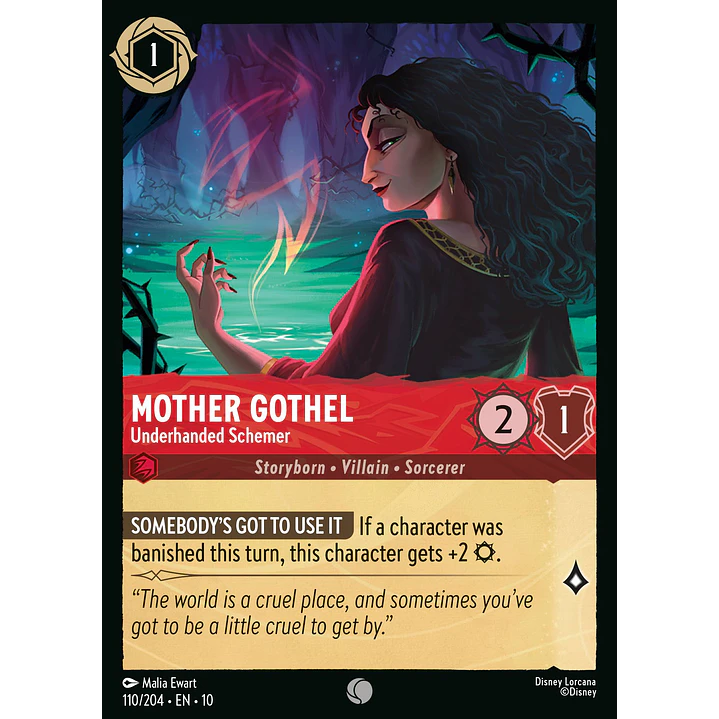 110/204 Mother Gothel - Underhanded Schemer 1