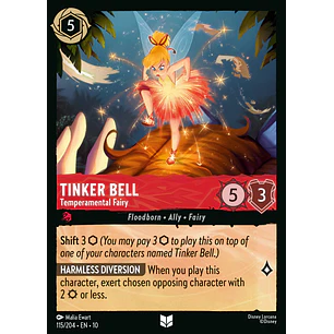 115/204 Tinker Bell - Temperamental Fairy