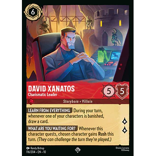 116/204 David Xanatos - Charismatic Leader