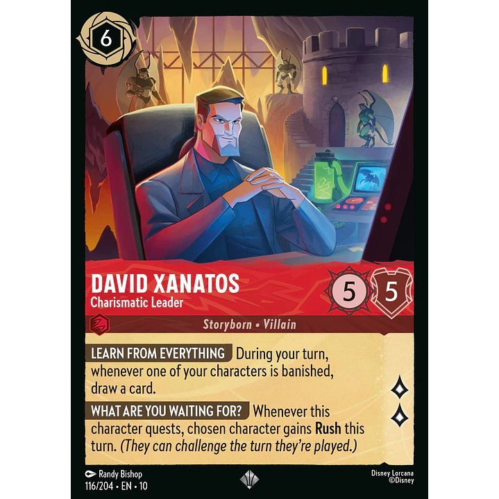 116/204 David Xanatos - Charismatic Leader 1