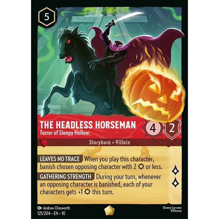 125/204 The Headless Horseman - Terror of Sleepy Hollow 1