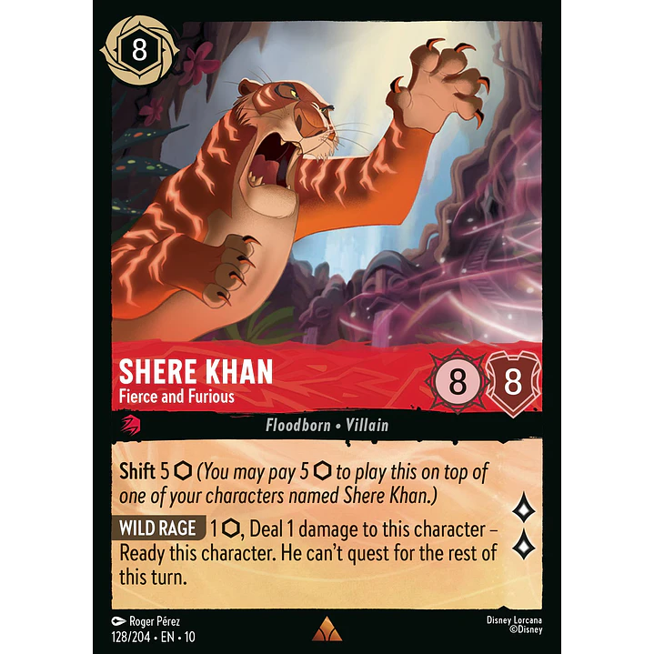 128/204 Shere Khan - Fierce and Furious 1
