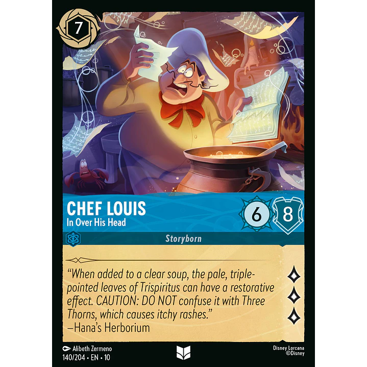 140/204 Chef Louis - In Over His Head 1