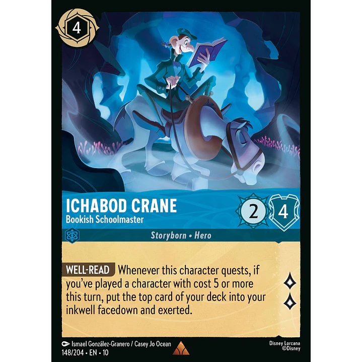 148/204 Ichabod Crane - Bookish Schoolmaster 1