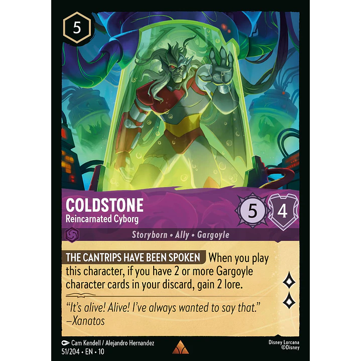 051/204 Coldstone - Reincarnated Cyborg 1