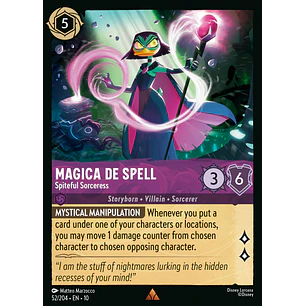 052/204 Magica De Spell - Spiteful Sorceress