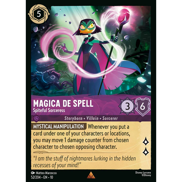 052/204 Magica De Spell - Spiteful Sorceress 1