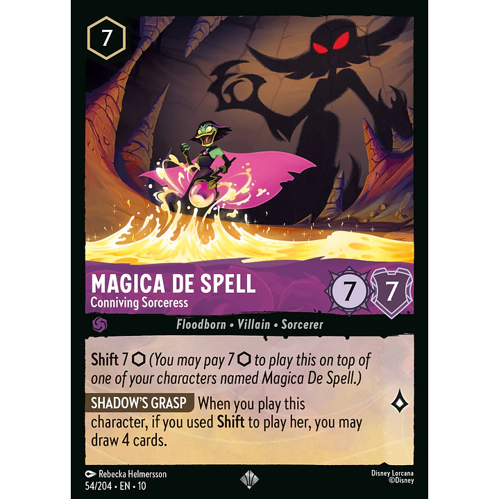 054/204 Magica De Spell - Conniving Sorceress 1