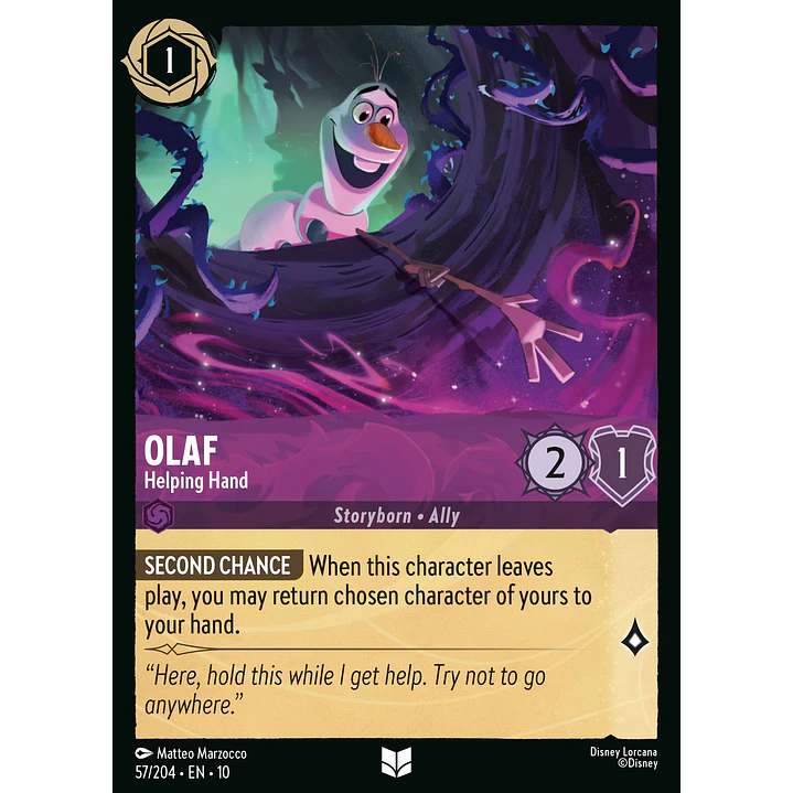057/204 Olaf - Helping Hand 1