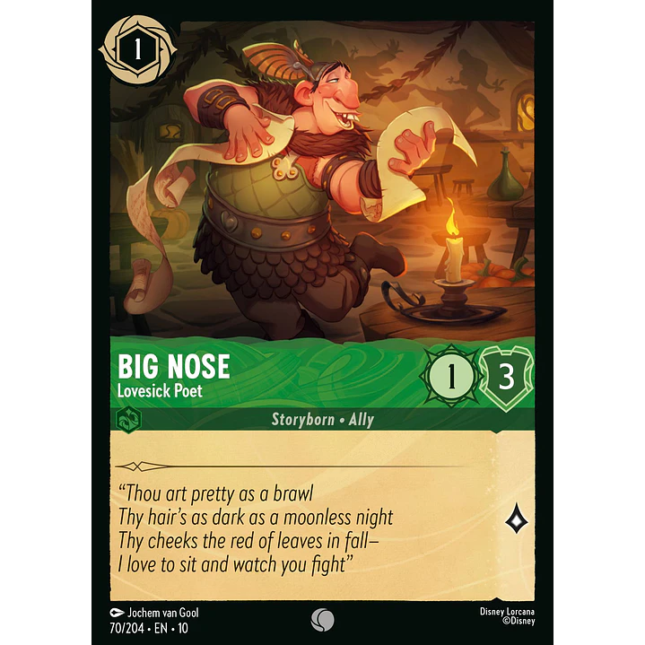 070/204 Big Nose - Lovesick Poet 1