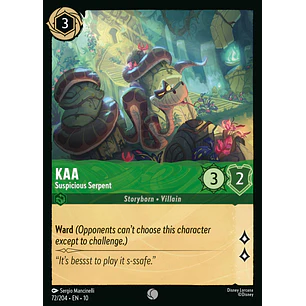 072/204 Kaa - Suspicious Serpent