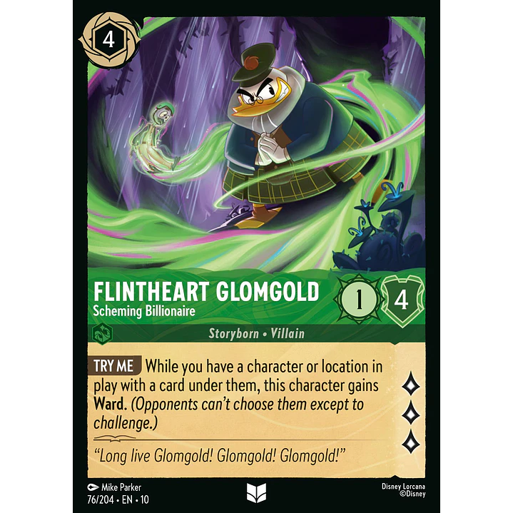 076/204 Flintheart Glomgold - Scheming Billionaire 1