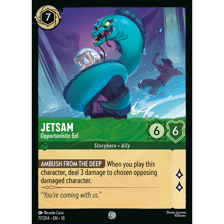 077/204 Jetsam - Opportunistic Eel 1
