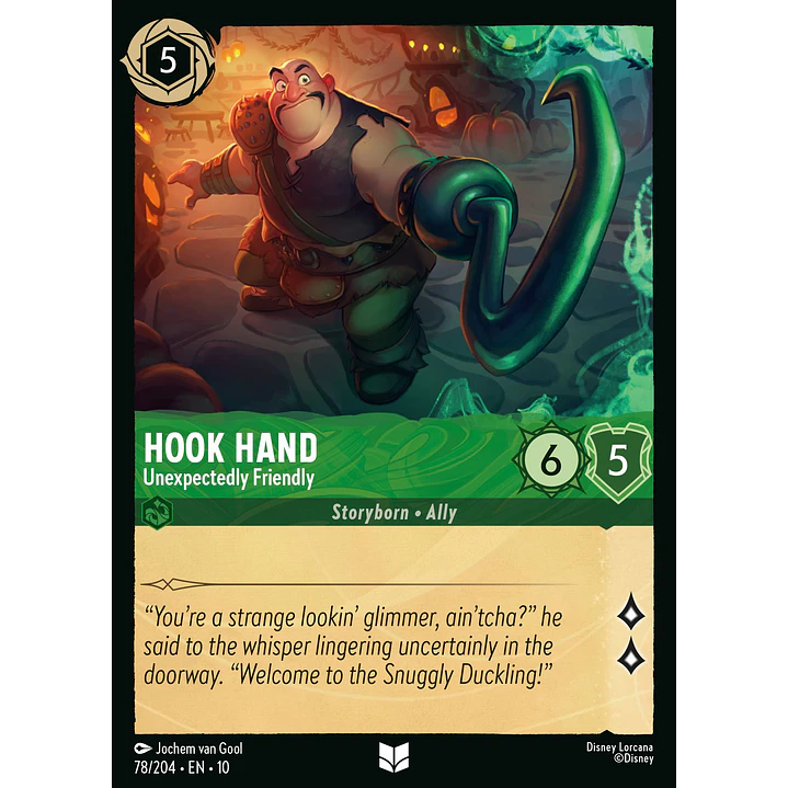 078/204 Hook Hand - Unexpectedly Friendly 1