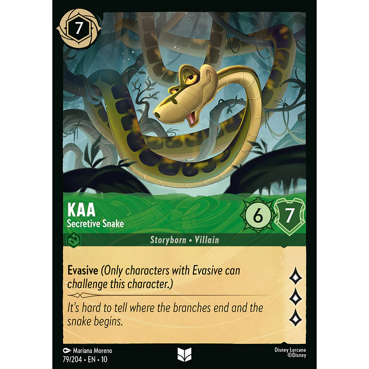 079/204 Kaa - Secretive Snake 1