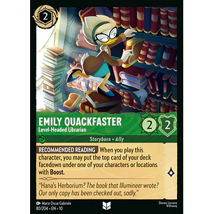 080/204 Emily Quackfaster - Level-Headed Librarian